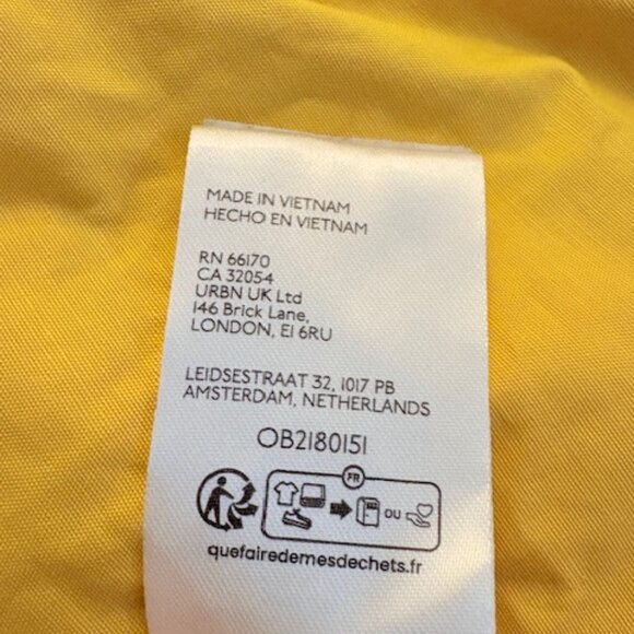 We The Free Seafarer Raincoat Jacket Waterproof - Size Medium - Free People - Picture 7 of 7